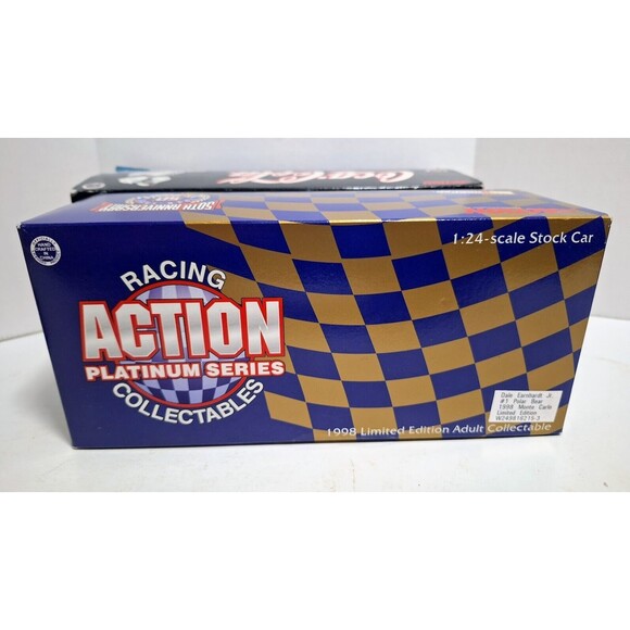 ACTION RACING PLATINUM DALE EARNHARDT JR #1 POLAR BEAR 1:24 DIECAST NASCAR - Picture 4 of 10